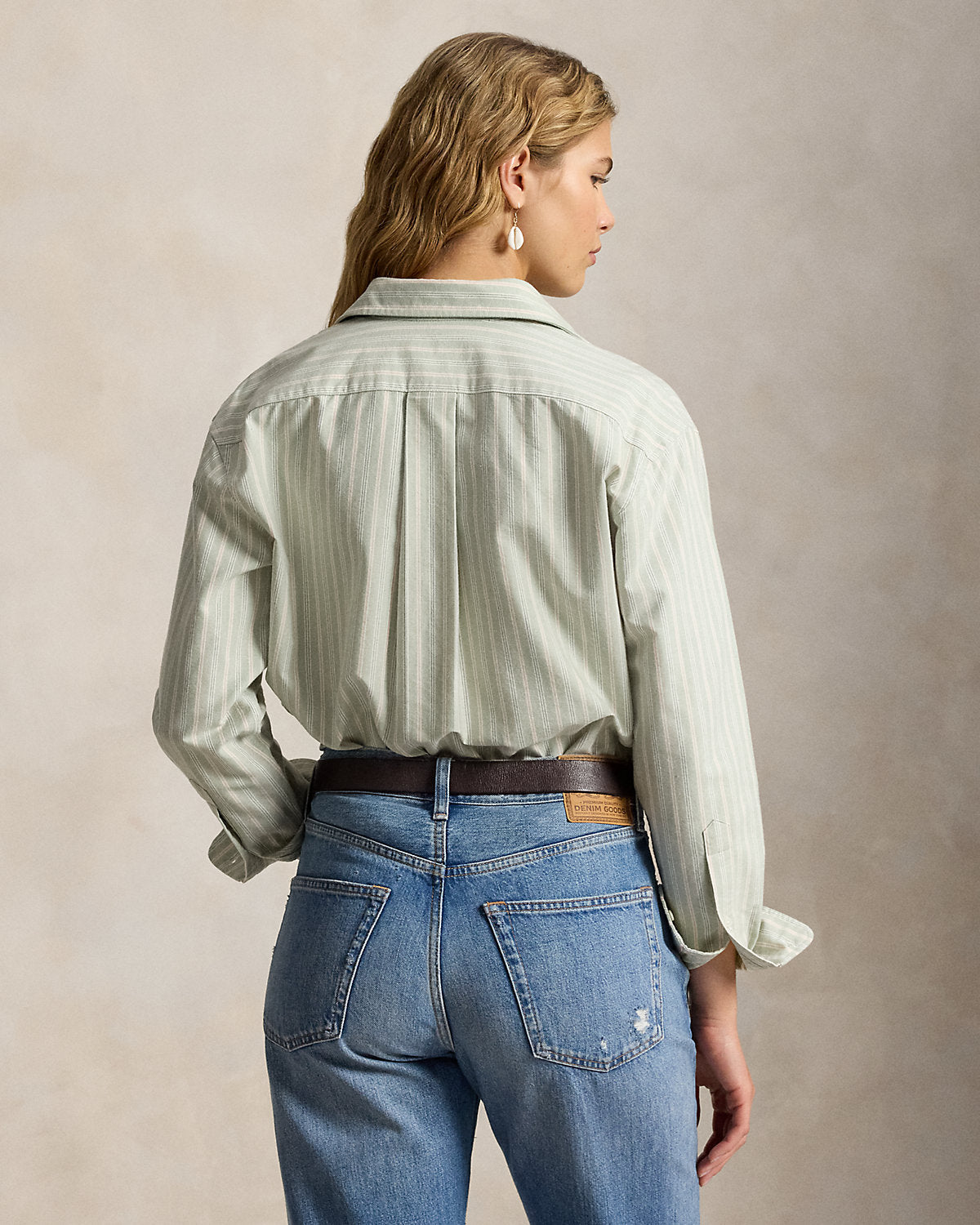 Relaxed Fit Cotton Oxford Shirt