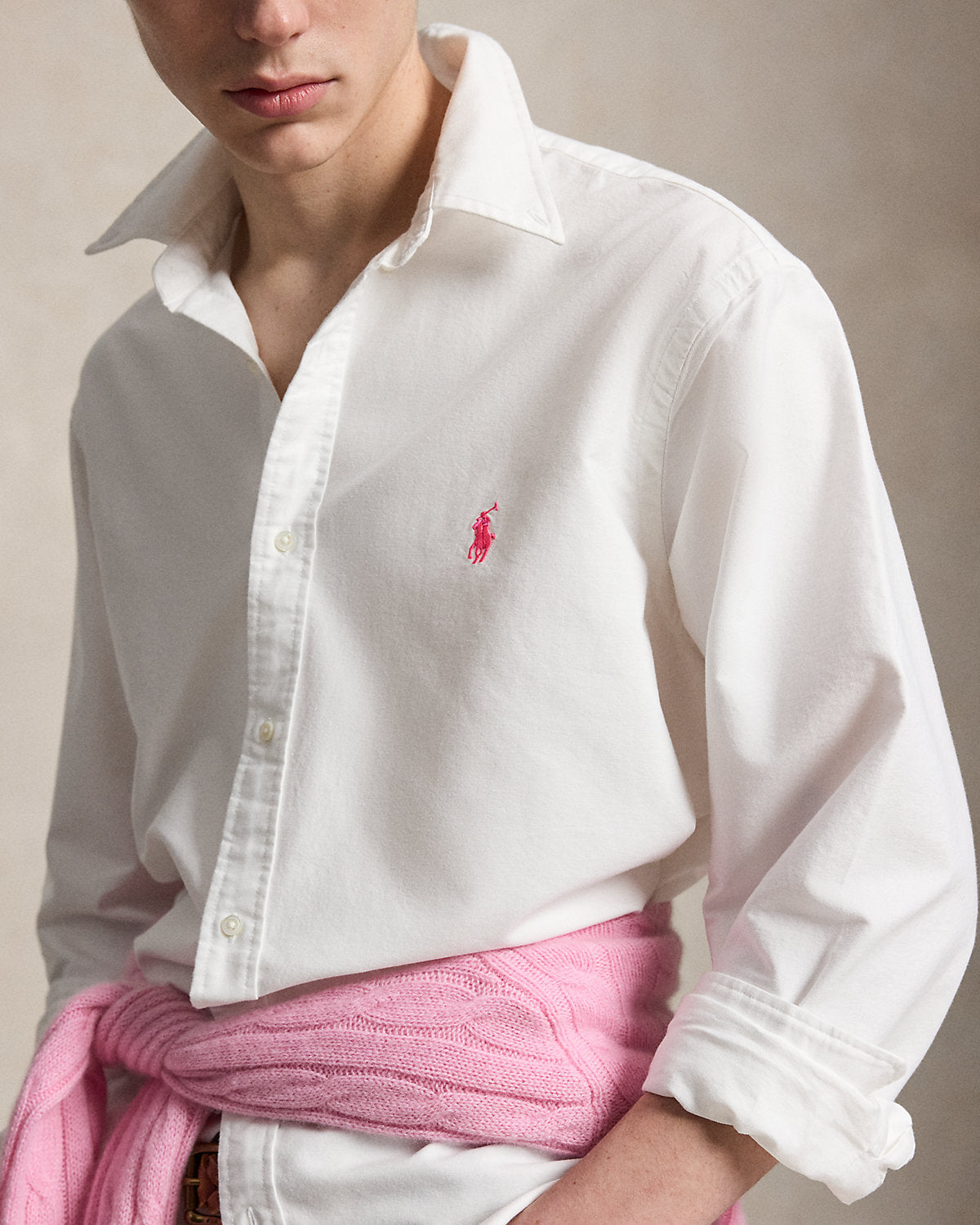 Pink Pony Cotton Oxford Shirt