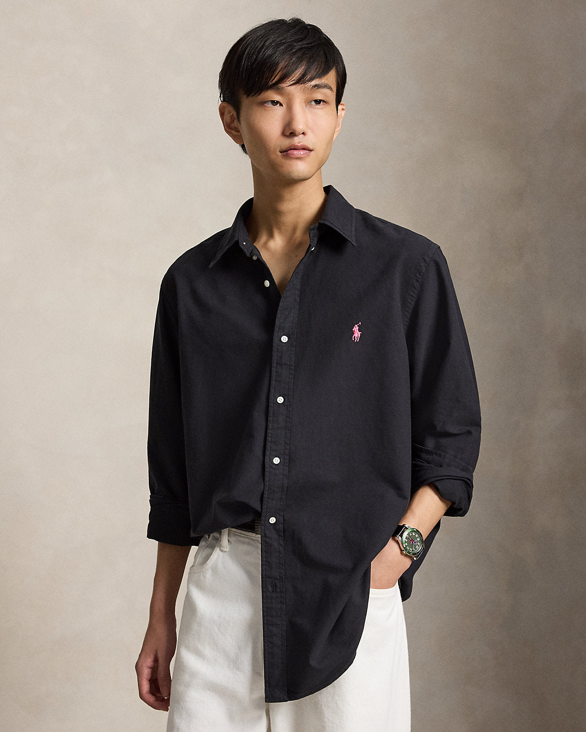 Pink Pony Cotton Oxford Shirt