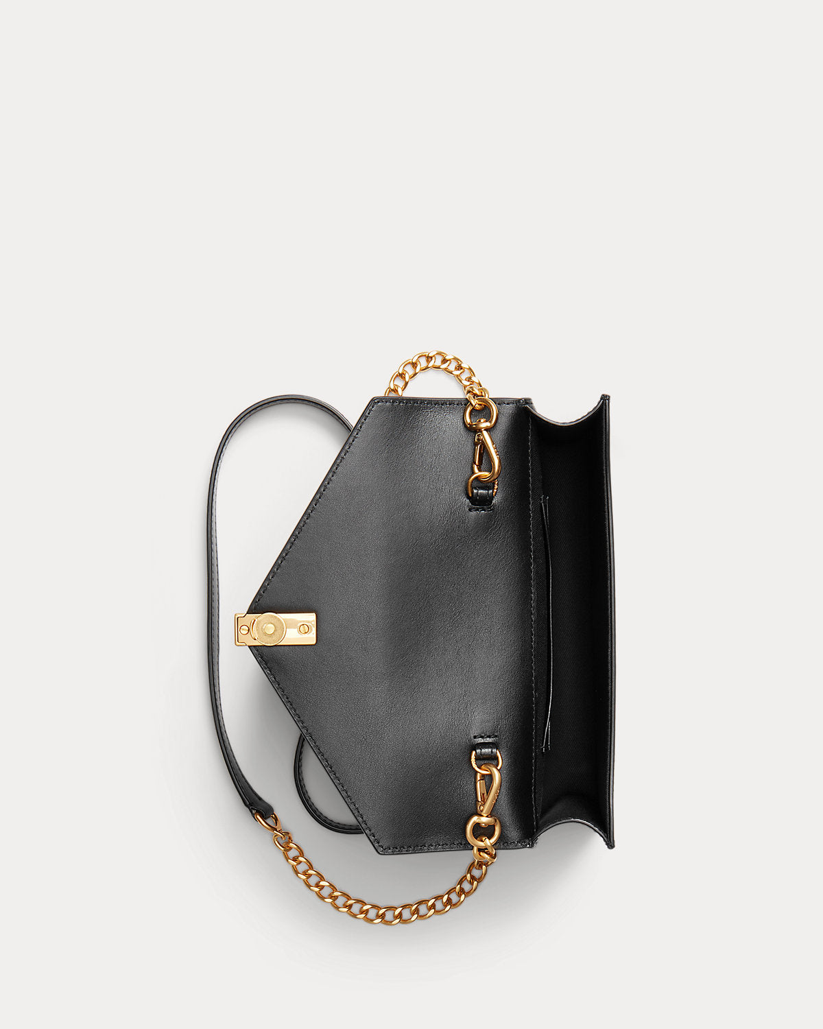 Polo ID Leather Chain Wallet & Bag