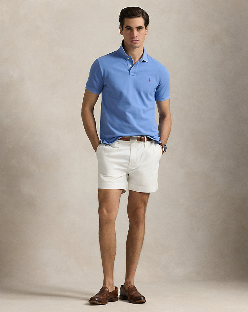 The Iconic Mesh Polo Shirt Campus Blue