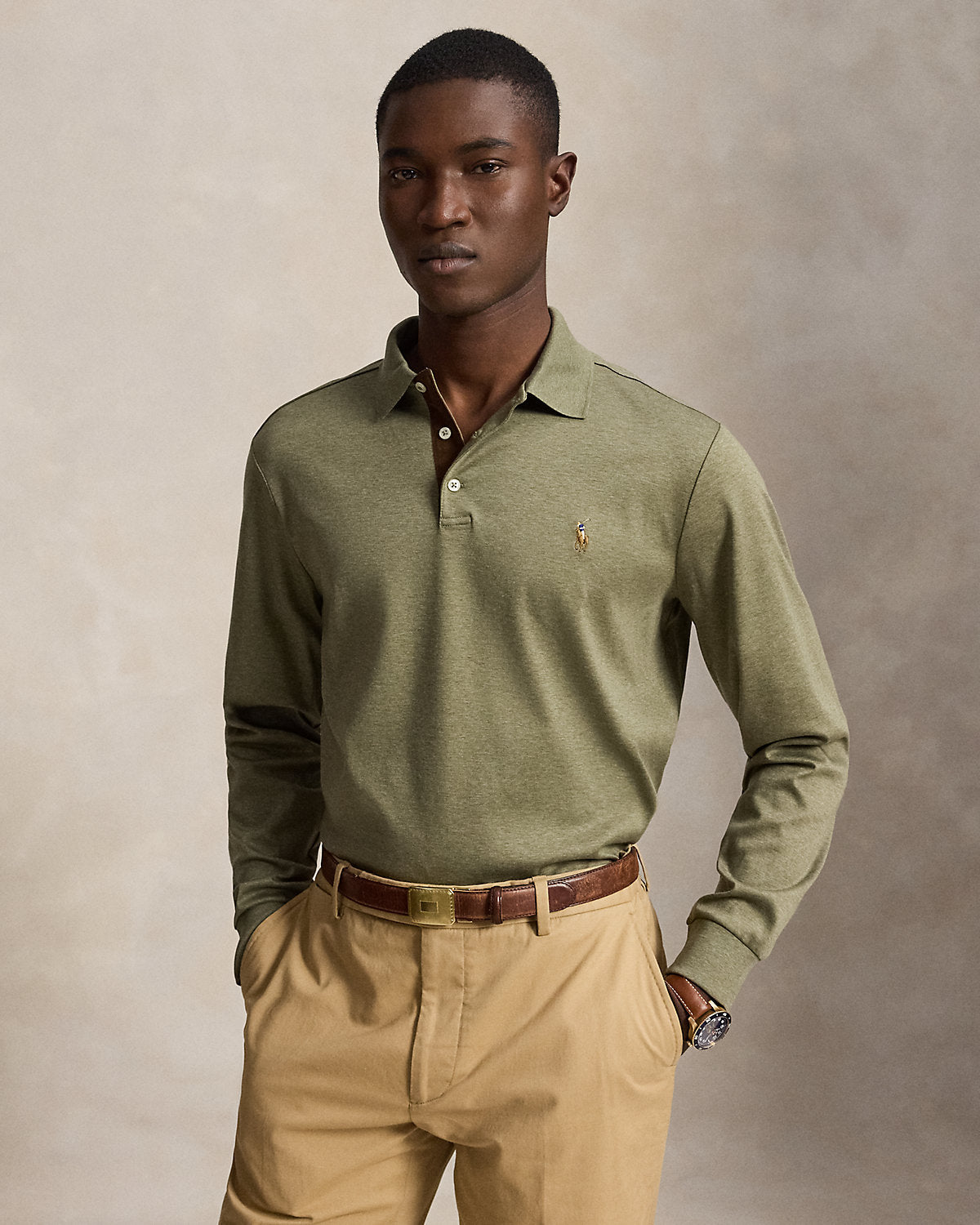 Classic Fit Soft Cotton Polo Shirt
