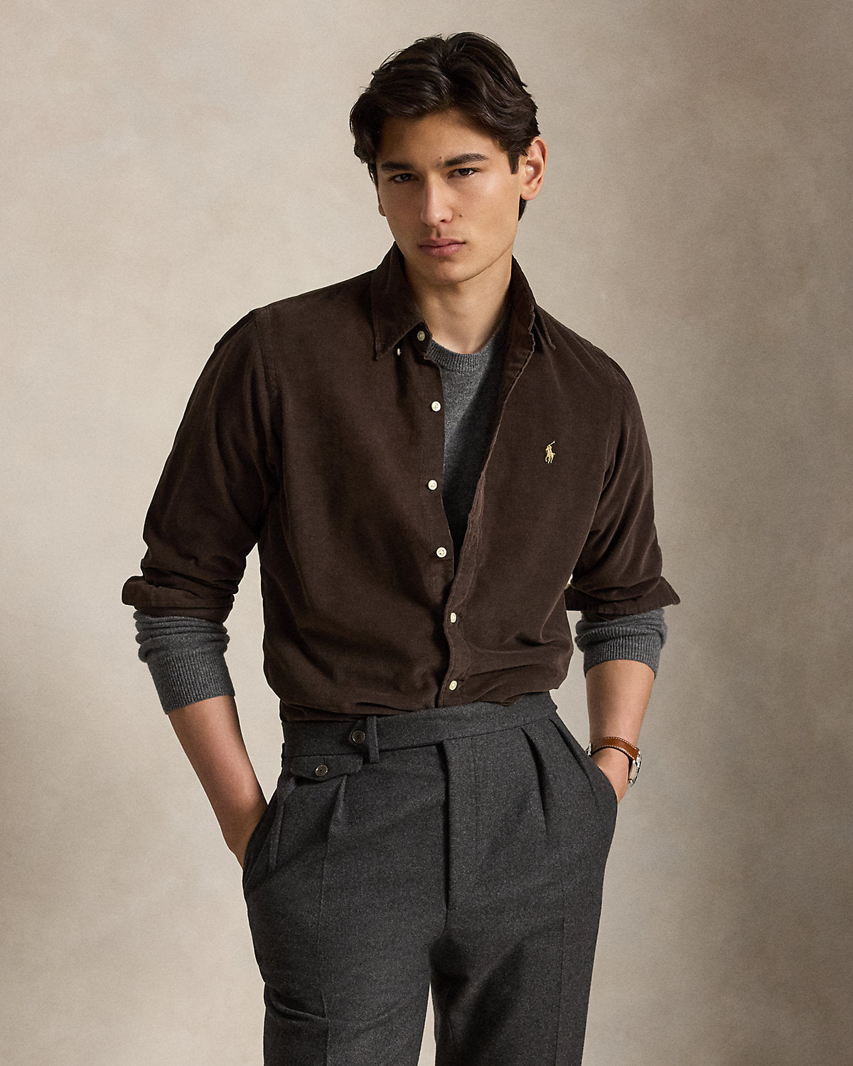 Classic Fit Corduroy Shirt