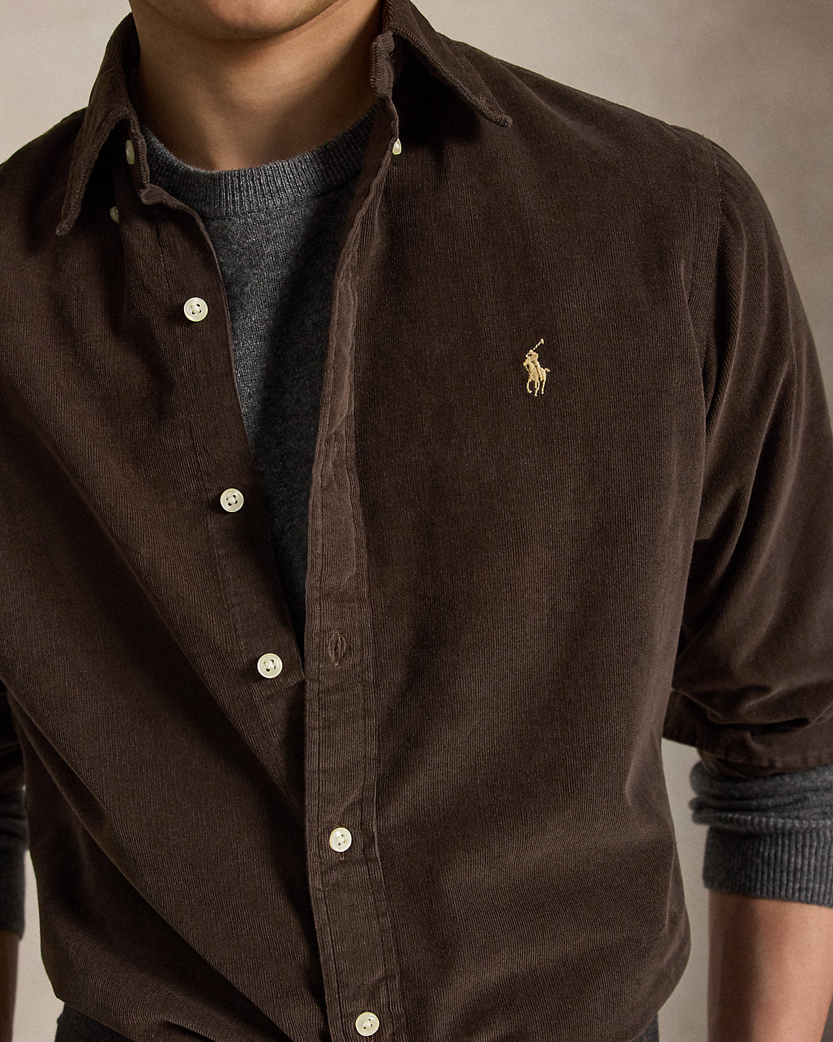 Classic Fit Corduroy Shirt