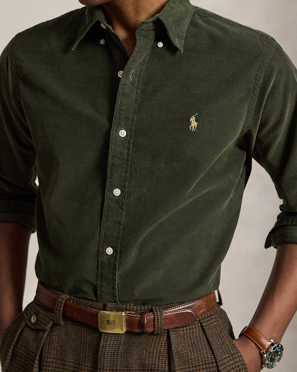 Classic Fit Corduroy Shirt