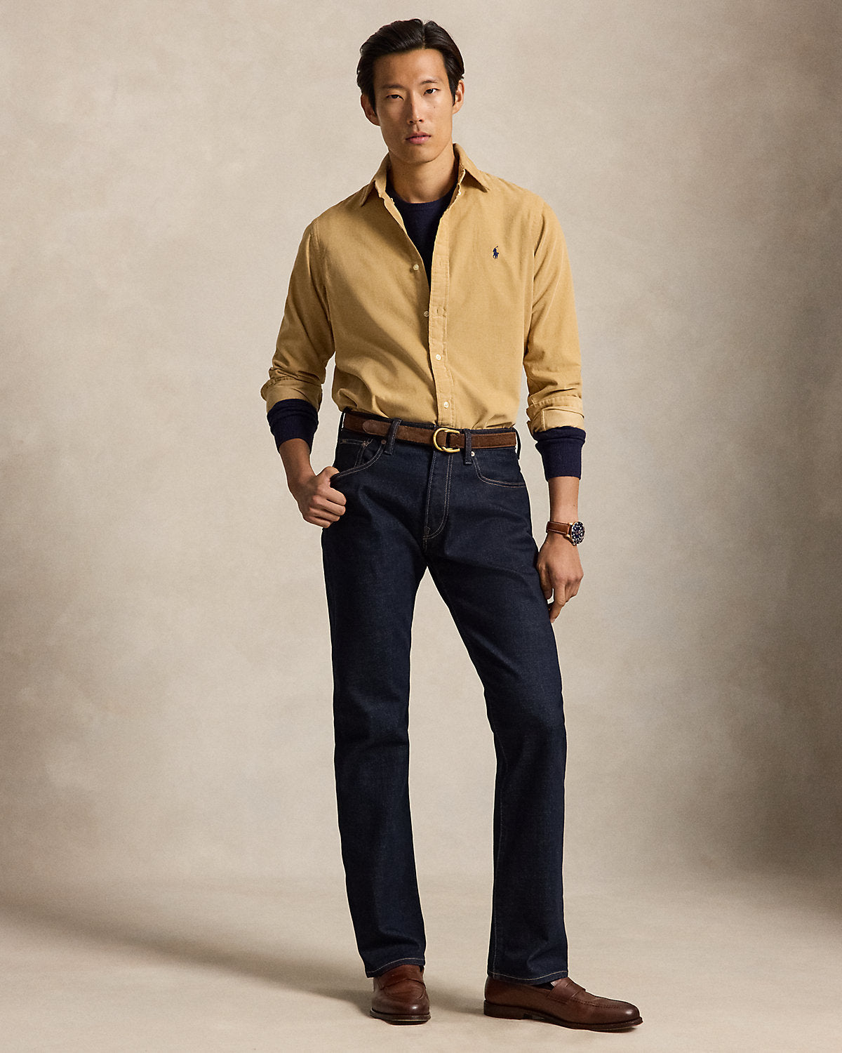 Classic Fit Corduroy Shirt