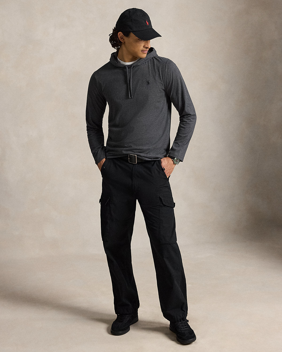 Jersey Hooded T-Shirt