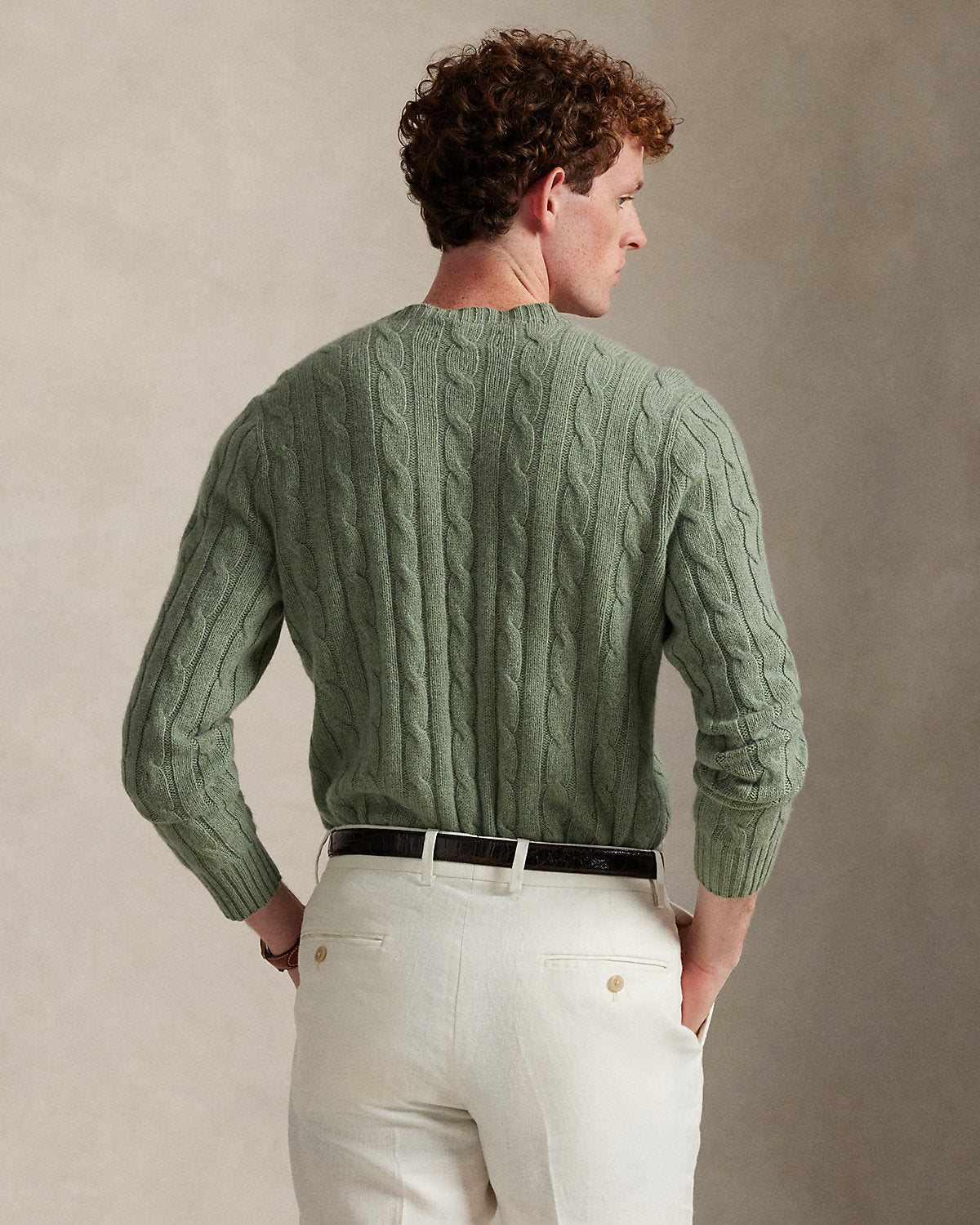 The Iconic Cable-Knit Cashmere Sweater