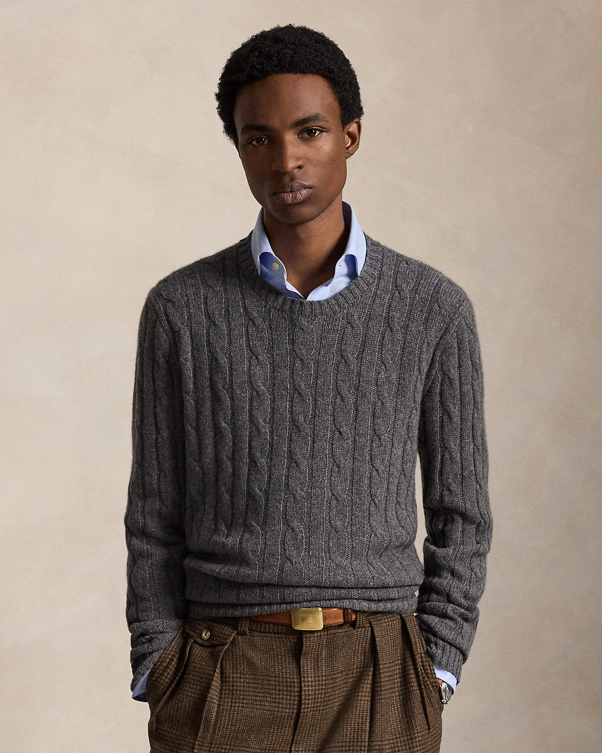 The Iconic Cable-Knit Cashmere Sweater