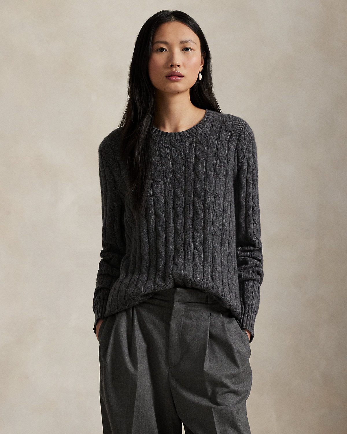The Iconic Cable-Knit Cashmere Sweater