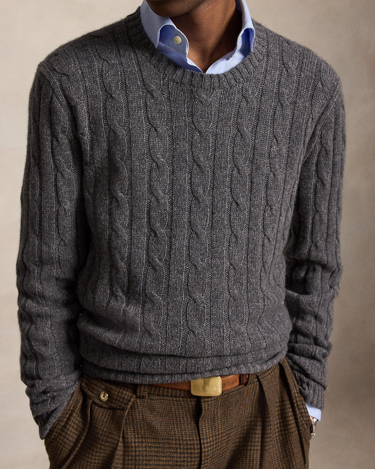 The Iconic Cable-Knit Cashmere Sweater