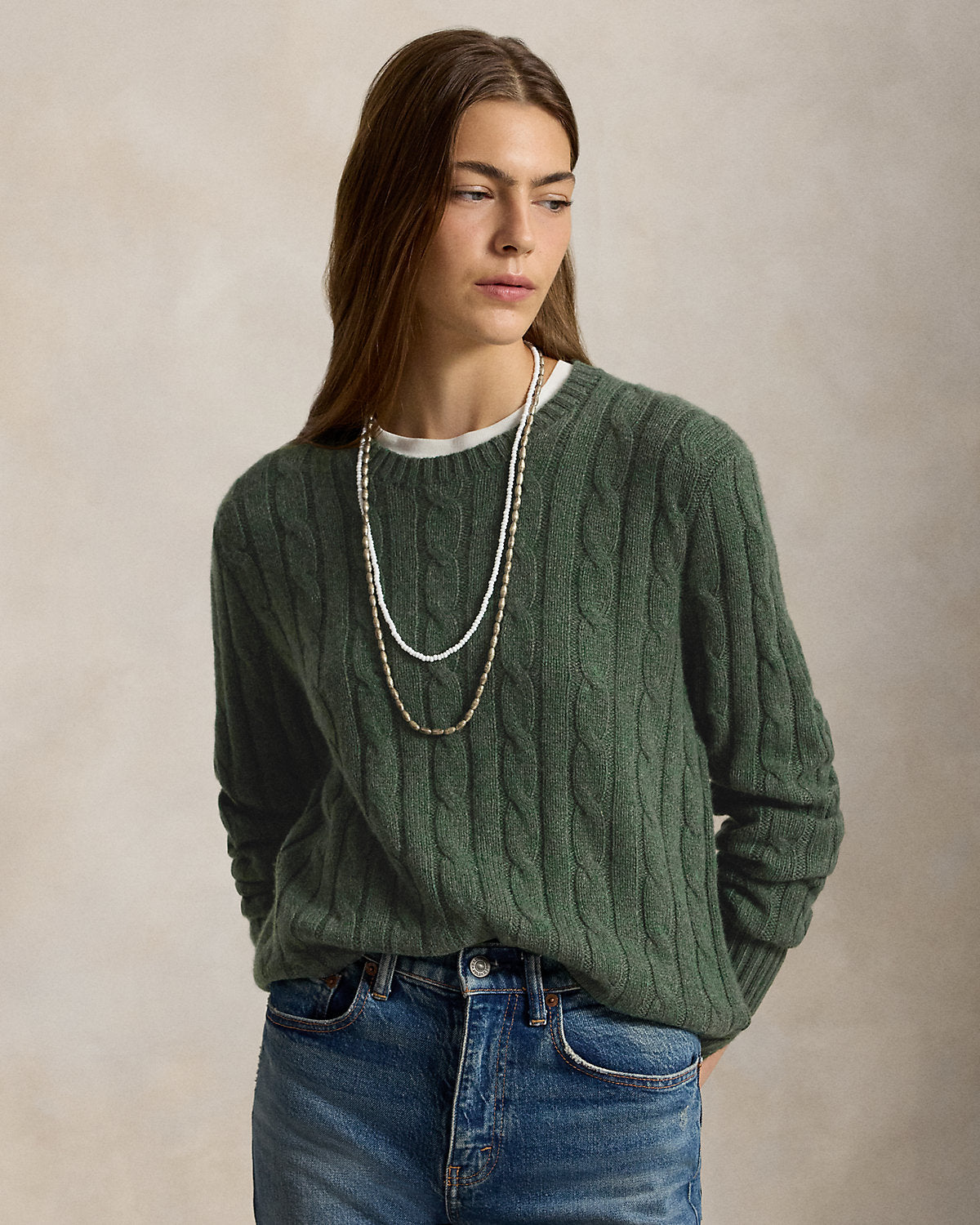 The Iconic Cable-Knit Cashmere Sweater