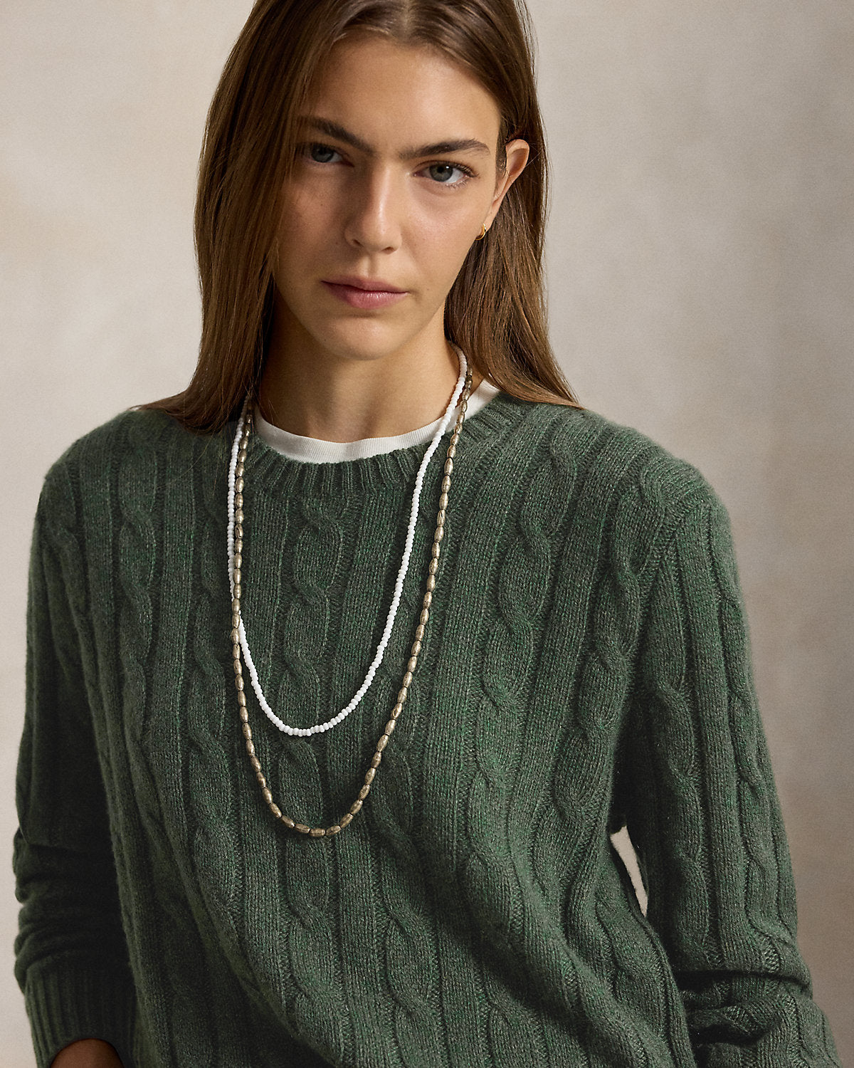 The Iconic Cable-Knit Cashmere Sweater
