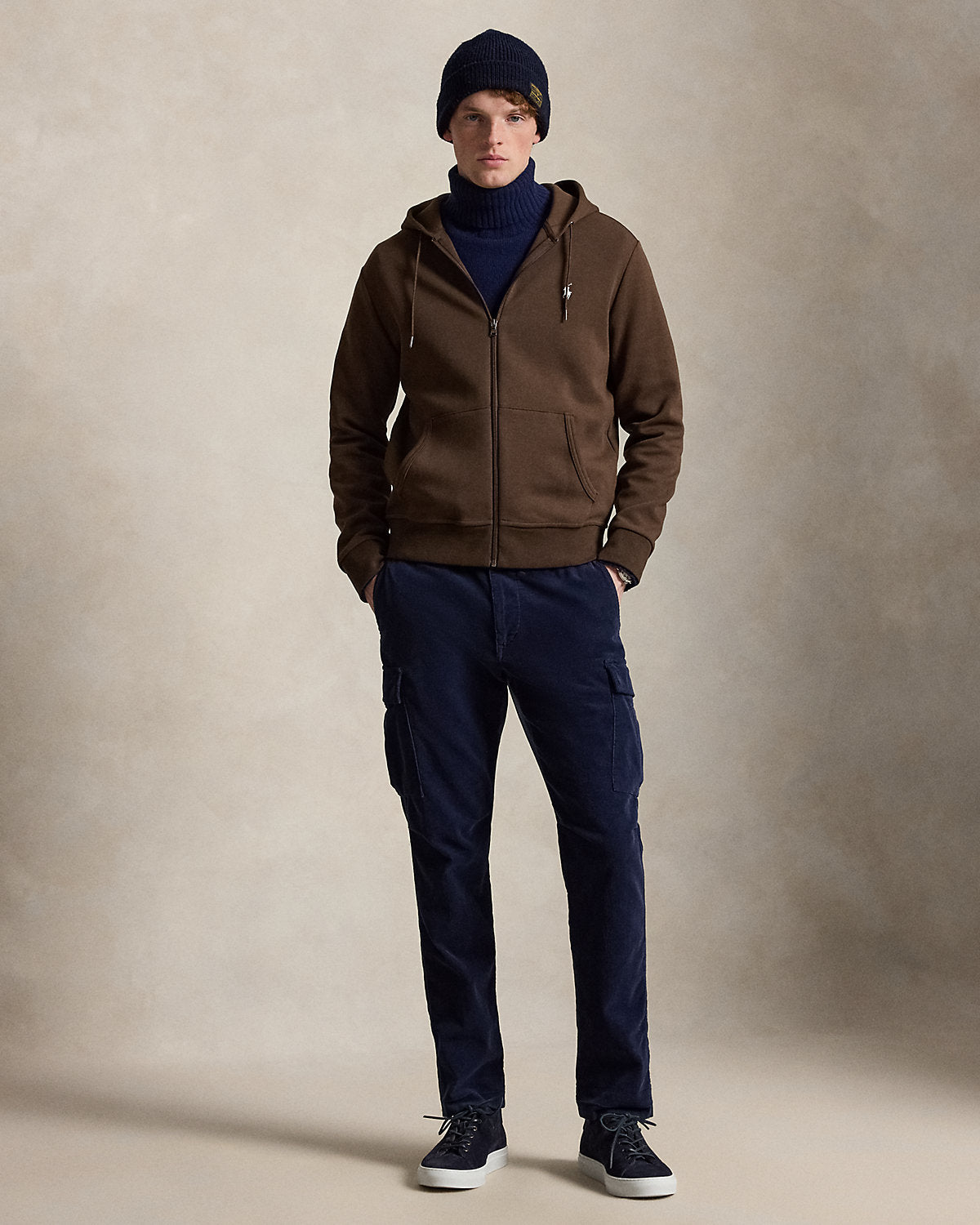 Double-Knit Full-Zip Hoodie