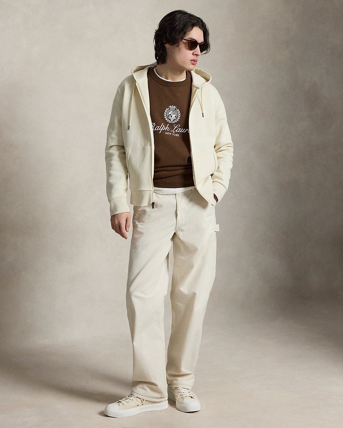 Double-Knit Full-Zip Hoodie