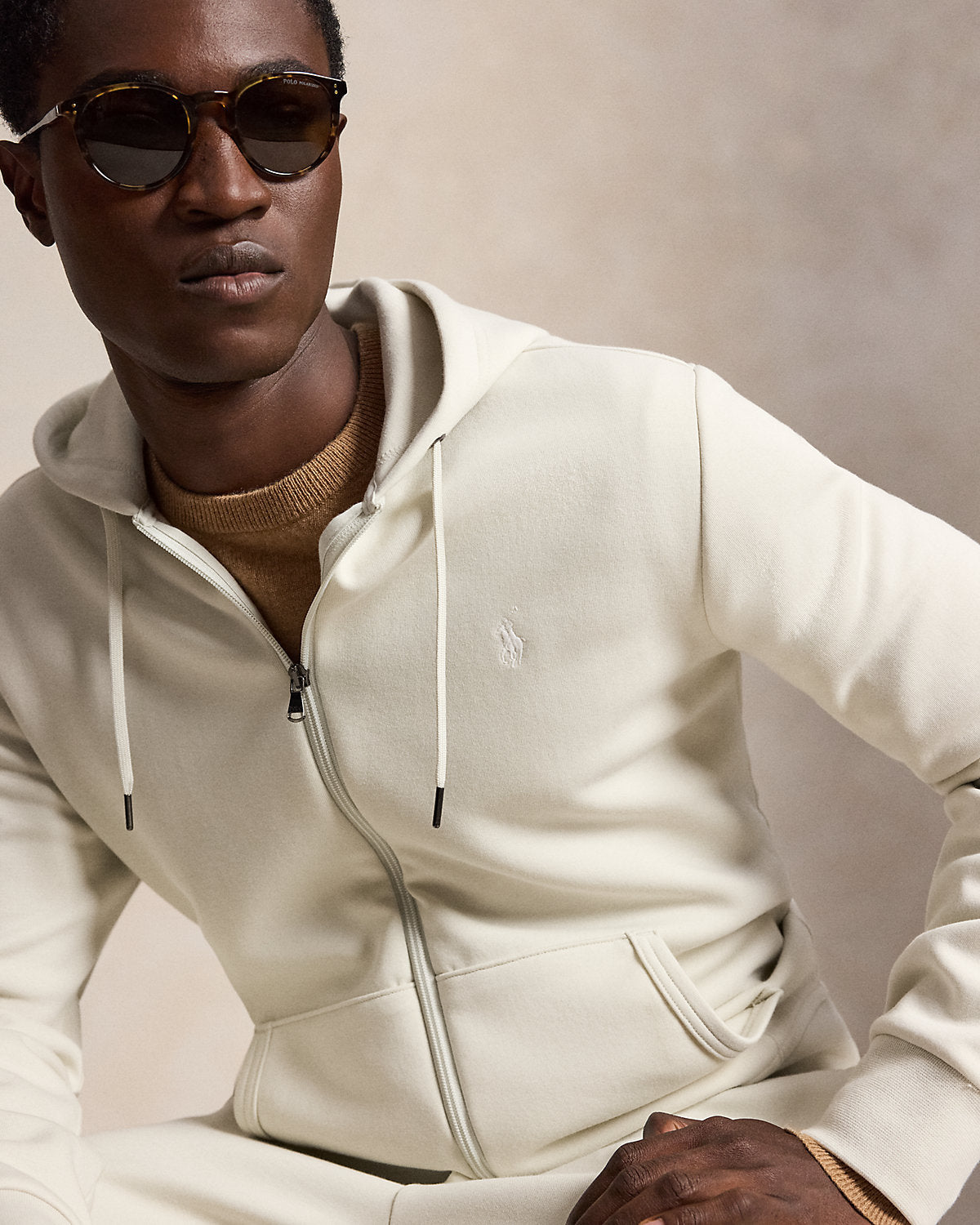 Double-Knit Full-Zip Hoodie