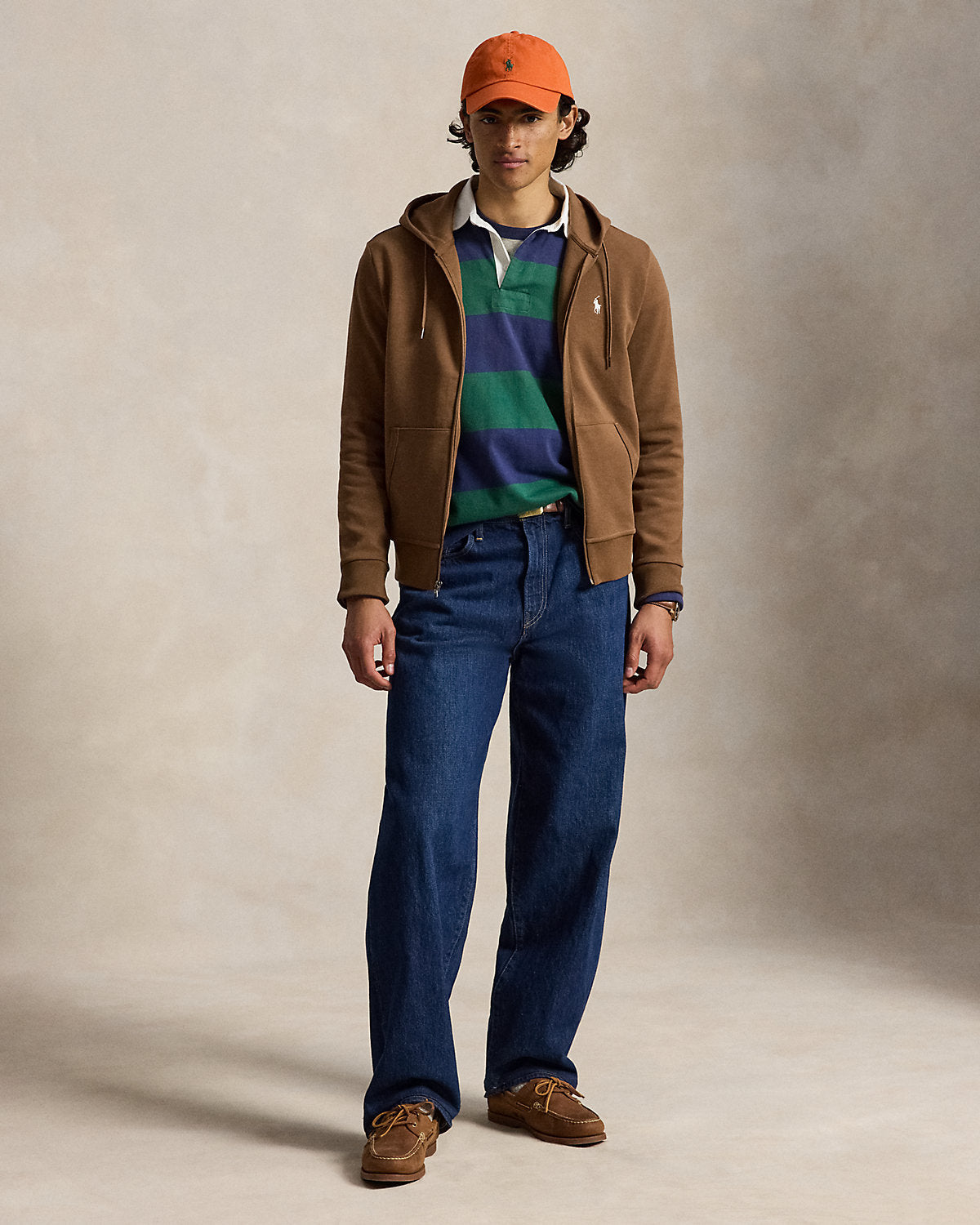 Double-Knit Full-Zip Hoodie