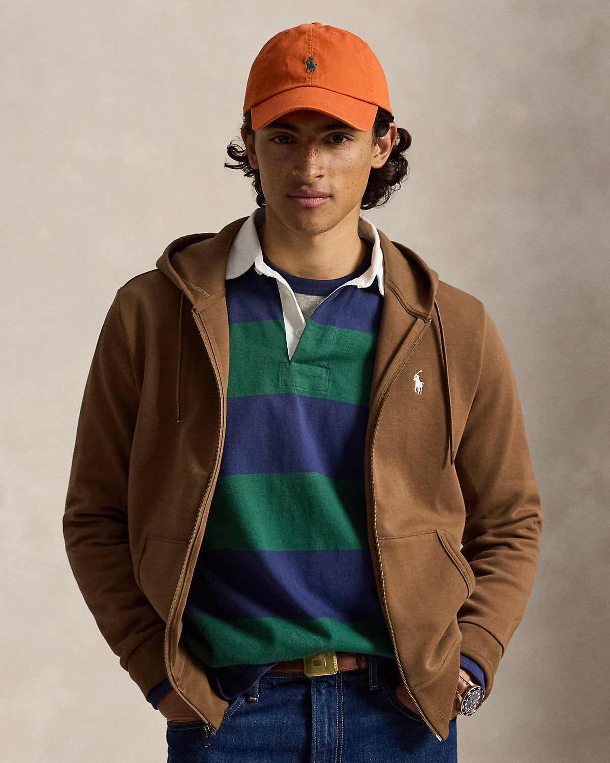 Double-Knit Full-Zip Hoodie