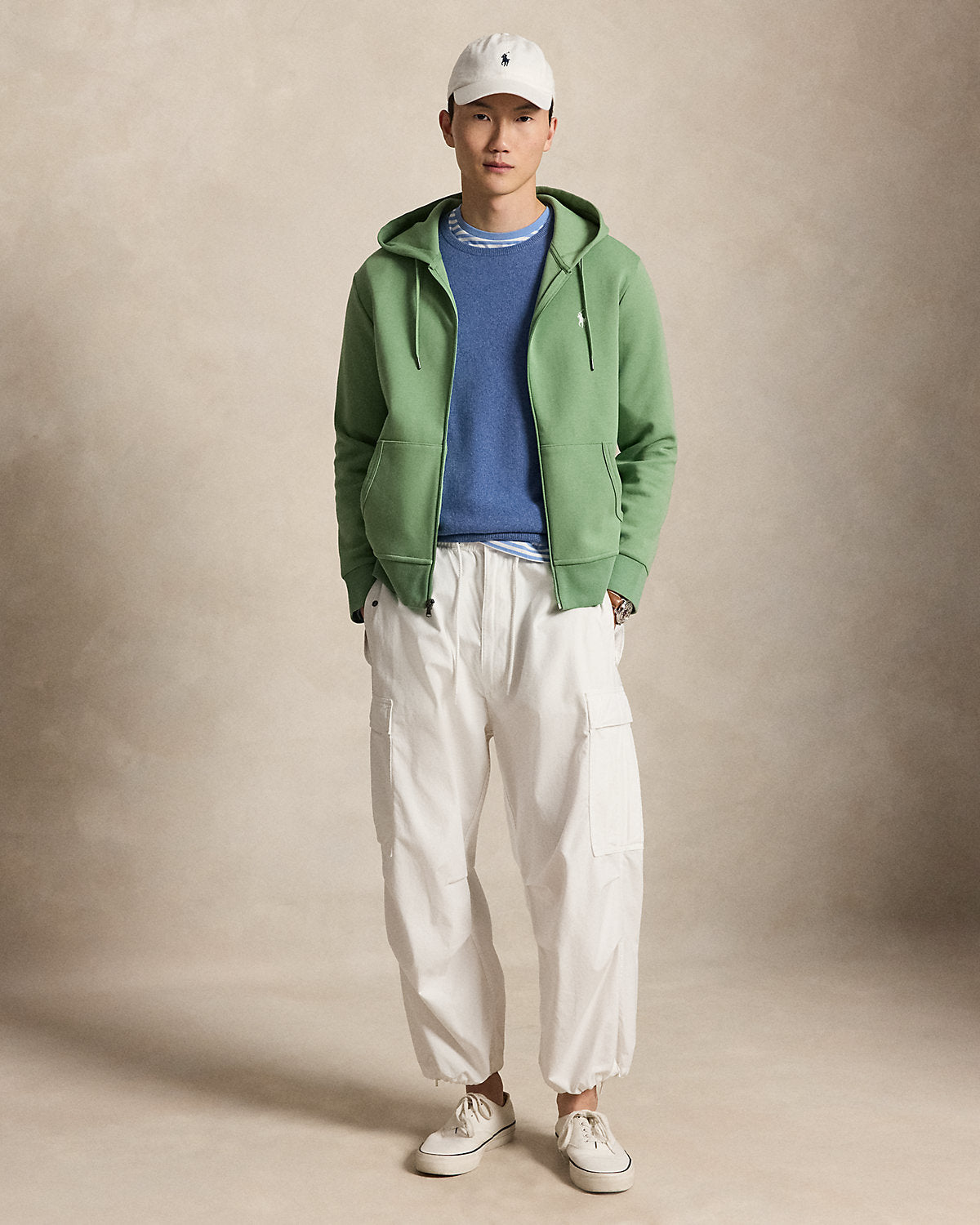 Double-Knit Full-Zip Hoodie