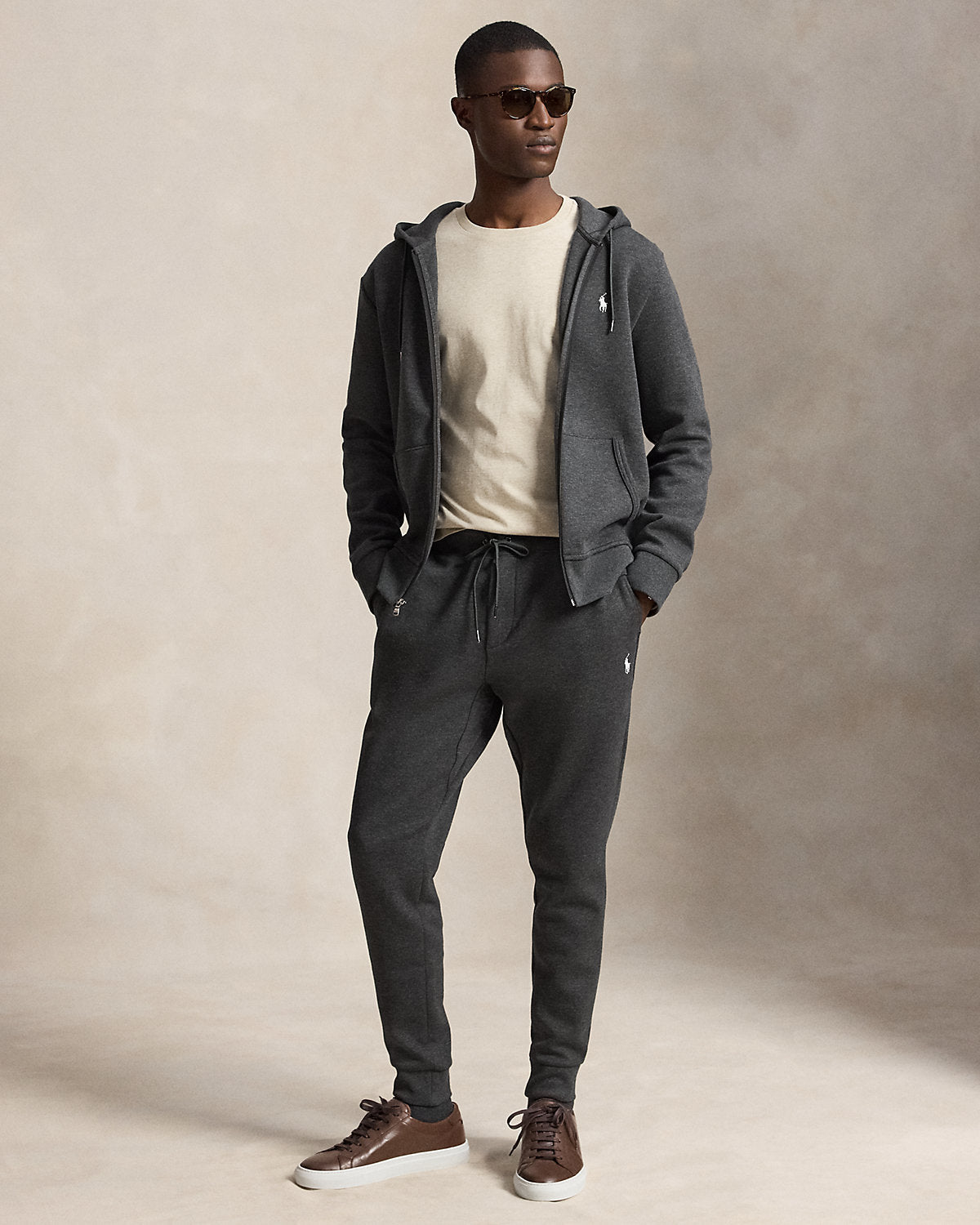 Double-Knit Full-Zip Hoodie