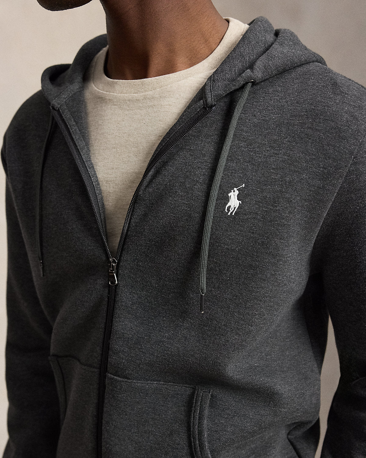 Double-Knit Full-Zip Hoodie