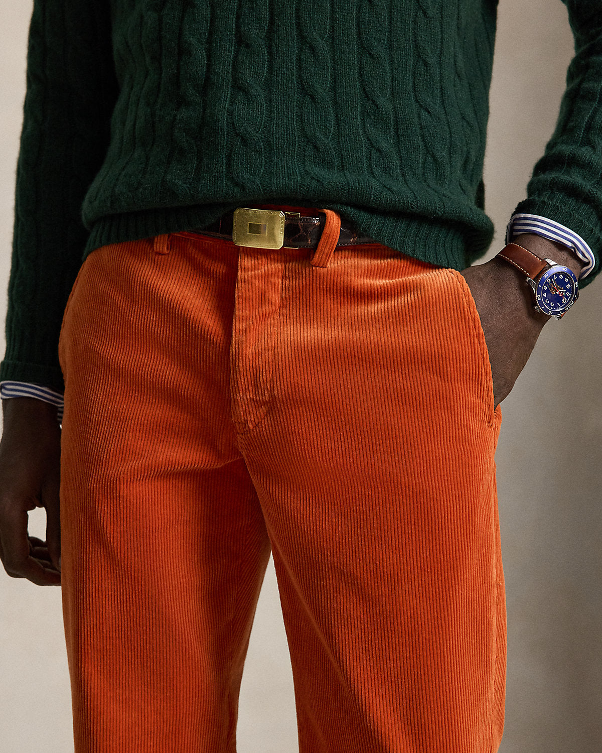 Bedford Straight Fit Corduroy Pant