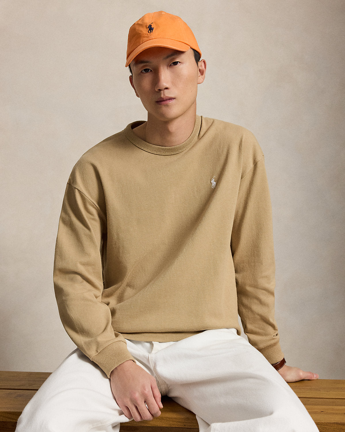 Relaxed Fit Jersey Long-Sleeve T-Shirt