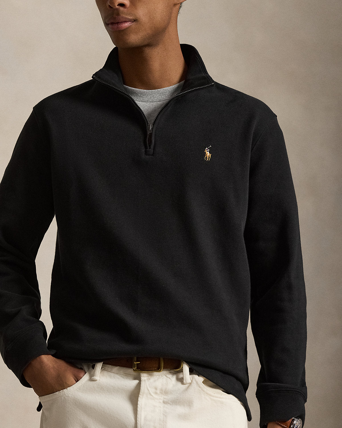 Estate-Rib Quarter-Zip Pullover