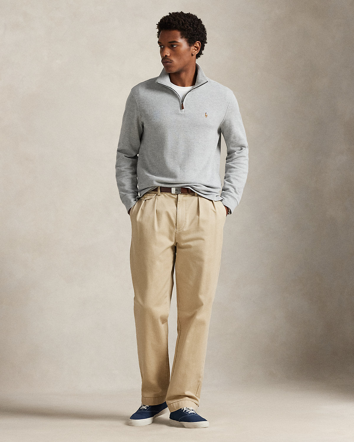 Estate-Rib Quarter-Zip Pullover