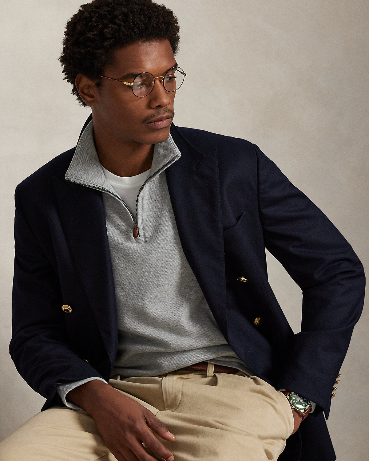 Estate-Rib Quarter-Zip Pullover