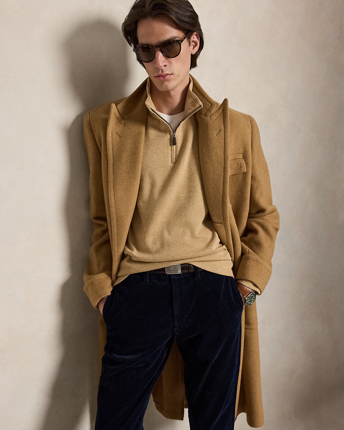 Estate-Rib Quarter-Zip Pullover