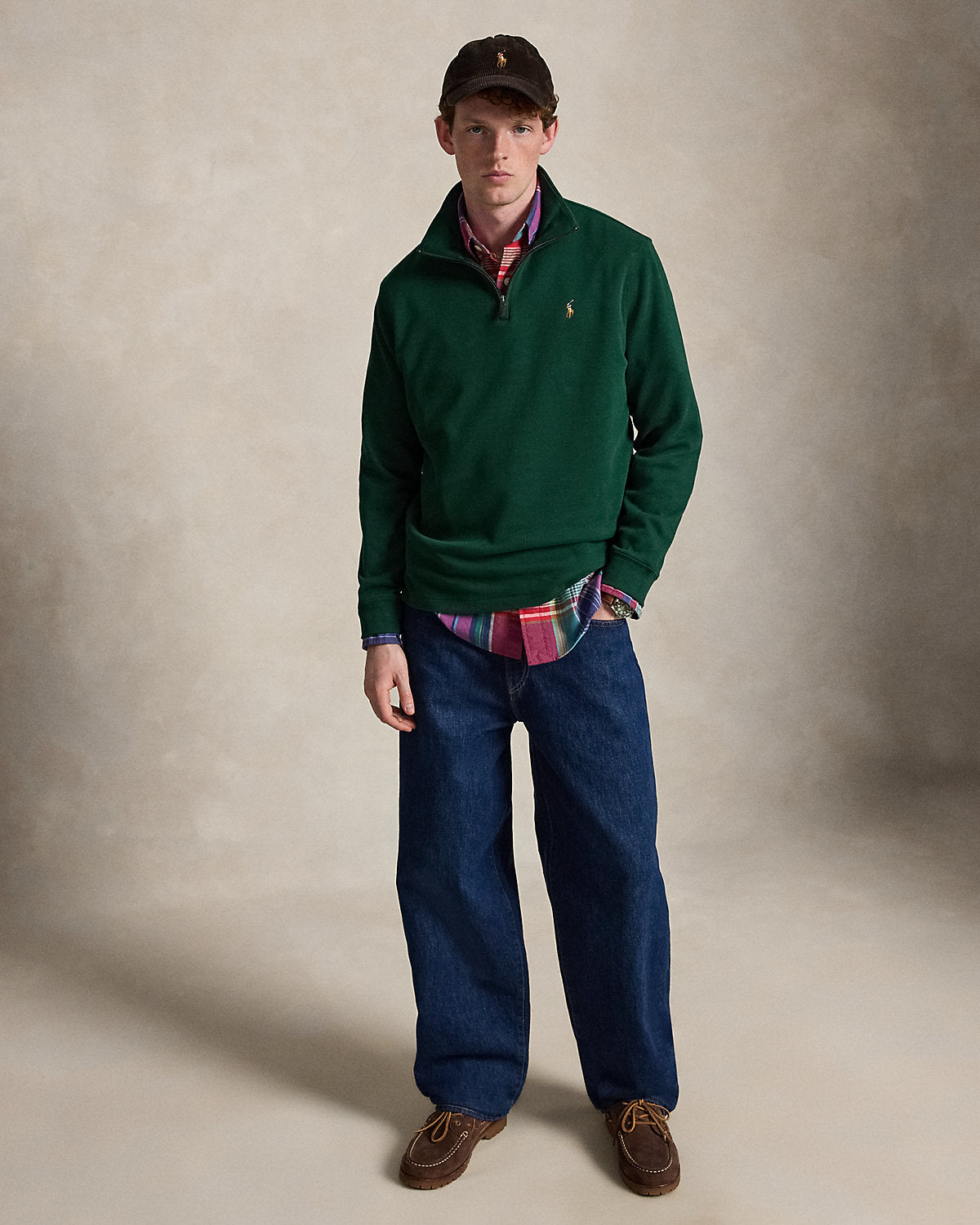 Estate-Rib Quarter-Zip Pullover