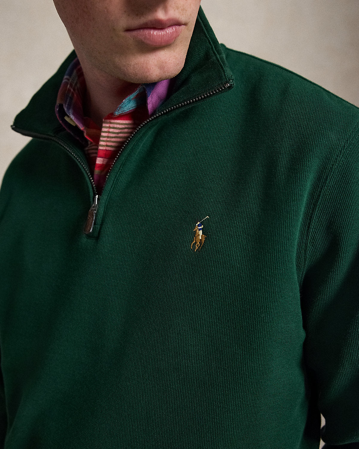 Estate-Rib Quarter-Zip Pullover