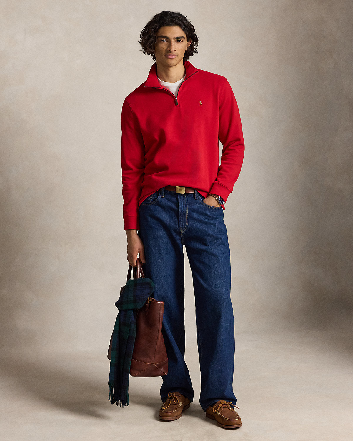 Estate-Rib Quarter-Zip Pullover