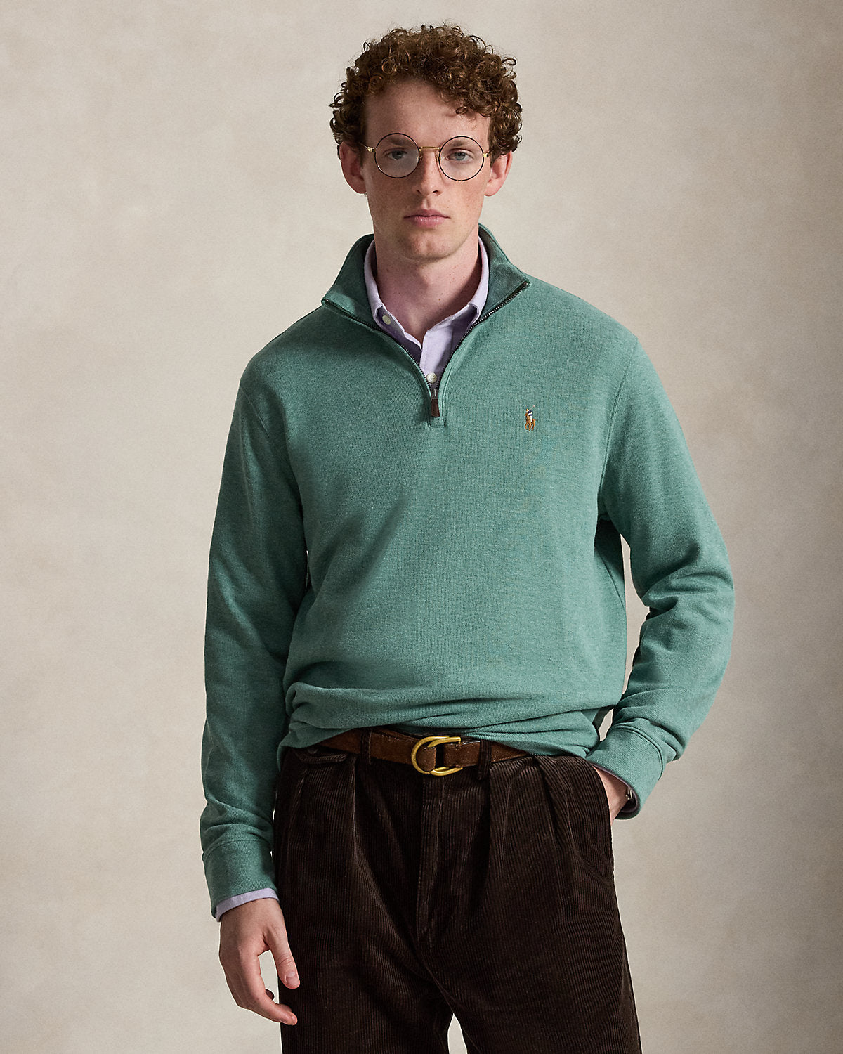 Estate-Rib Quarter-Zip Pullover