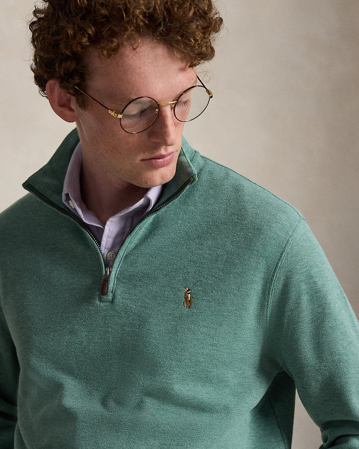 Estate-Rib Quarter-Zip Pullover