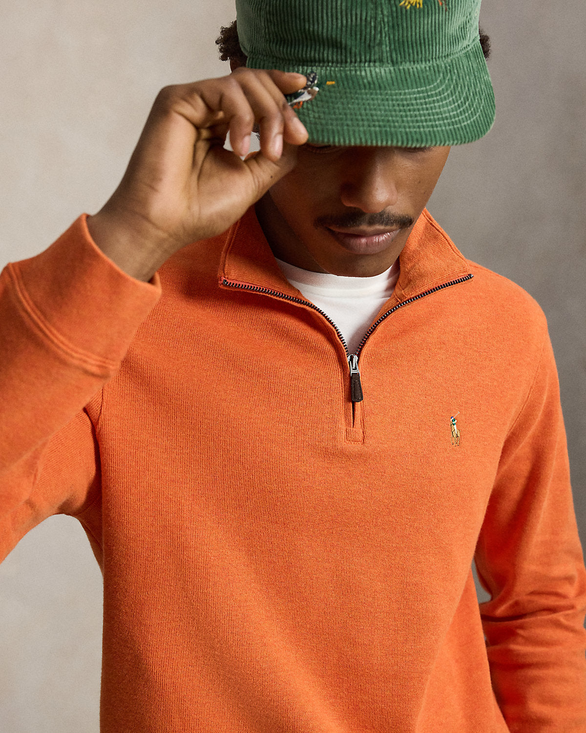 Estate-Rib Quarter-Zip Pullover