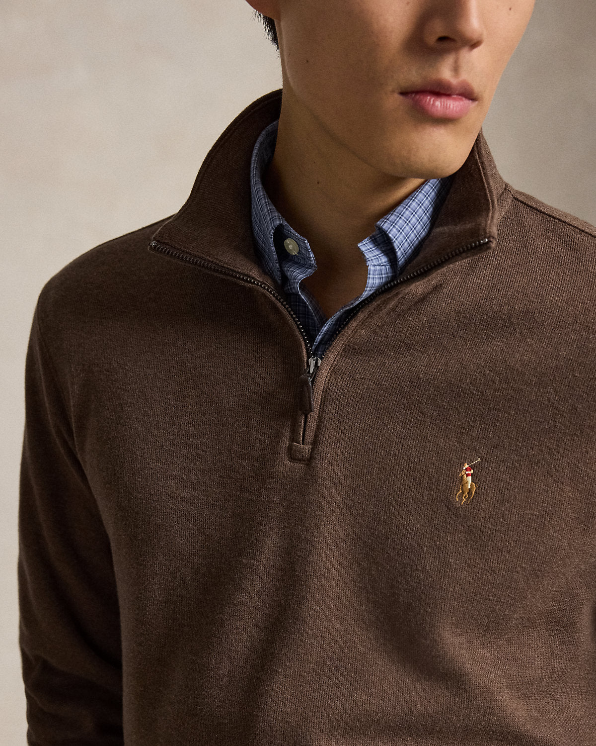Estate-Rib Quarter-Zip Pullover