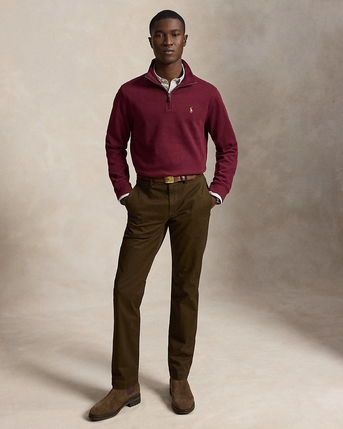 Estate-Rib Quarter-Zip Pullover
