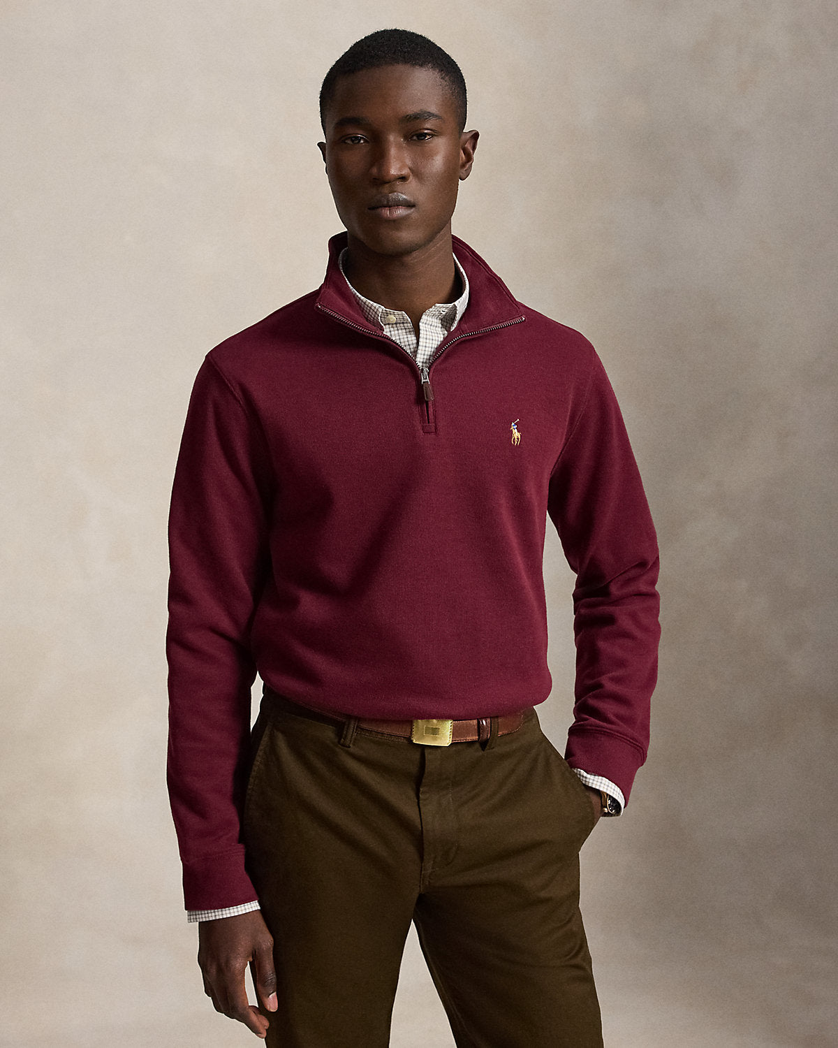 Estate-Rib Quarter-Zip Pullover