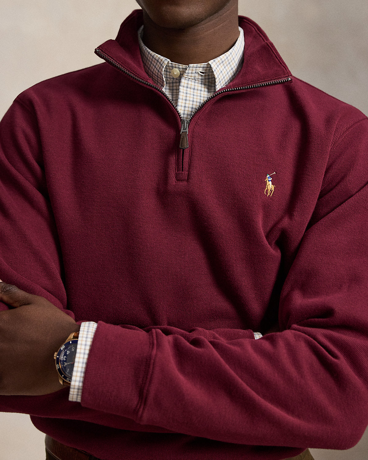 Estate-Rib Quarter-Zip Pullover