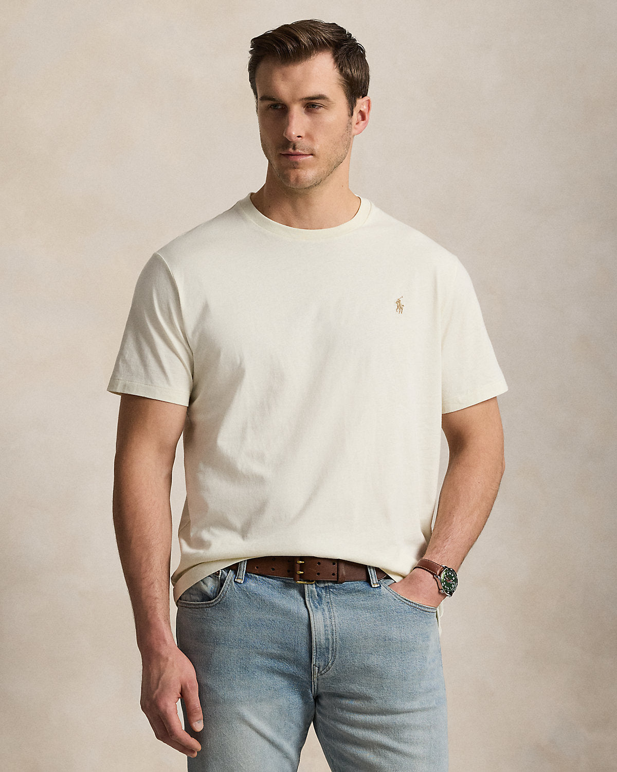 Jersey Crewneck T-Shirt