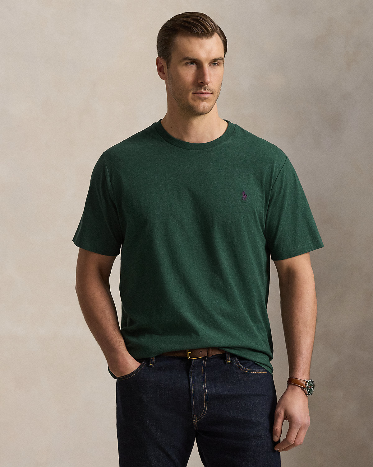 Jersey Crewneck T-Shirt