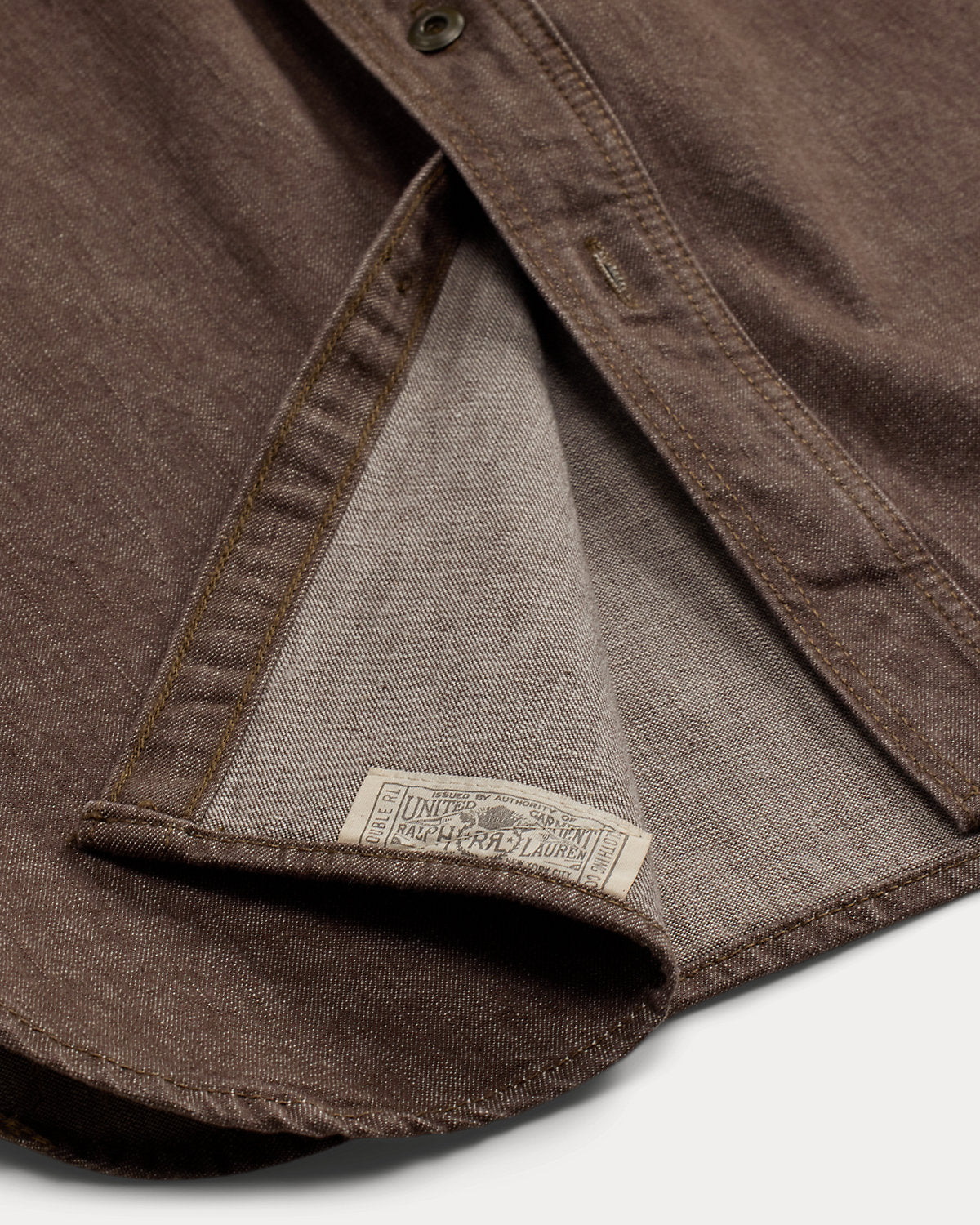 Denim Workshirt Brown