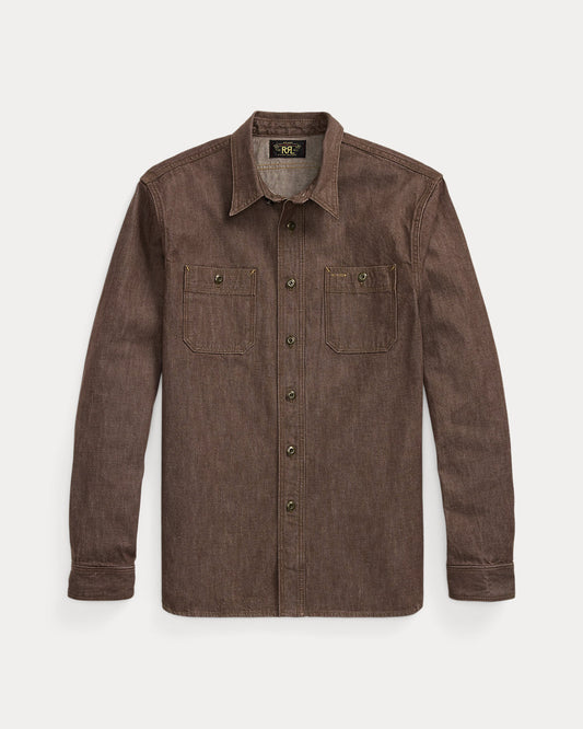 Denim Workshirt Brown
